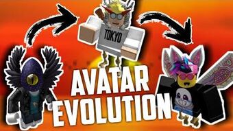 Roblox Avatar Evolution Of Roblox