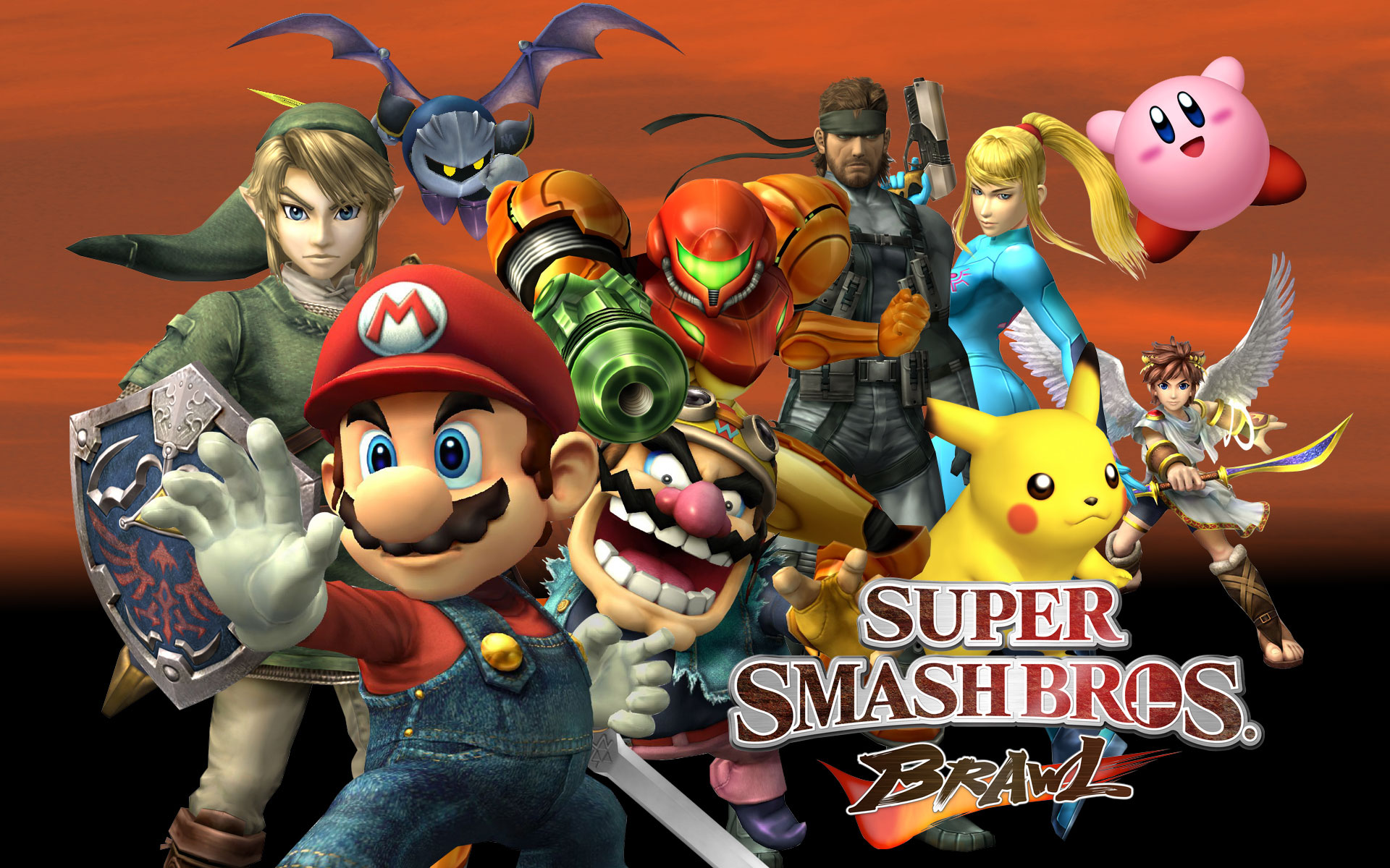 super smash bros brawl free down