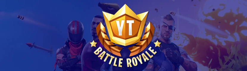youtube battle royale es un torneo del popular videojuego fortnite idealizado y organizado principalemente por el youtuber con mas suscriptores de youtube - torneo de fortnite logo