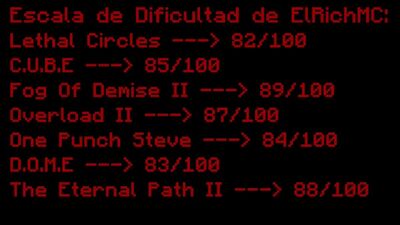 CTMsEscalaDificultadElRichMC