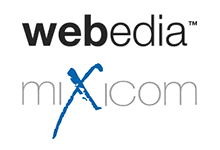 Mixicom et webedia logo