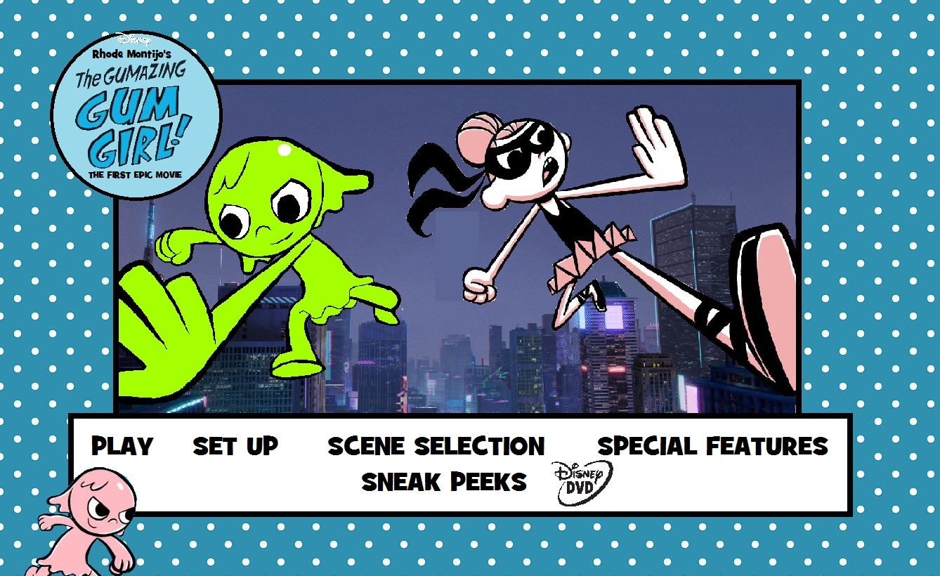 The Gumazing Gum Girl! DVD menu walkthrough Youtubescratch Wiki Fandom