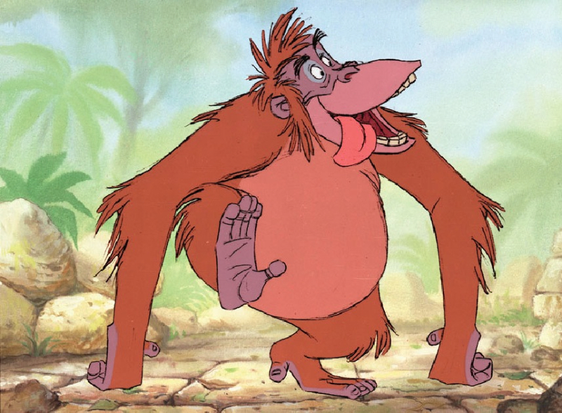 king louie cuddly toy