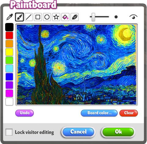 yoworld paintboard art program