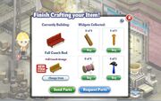 Crafting Item Menu