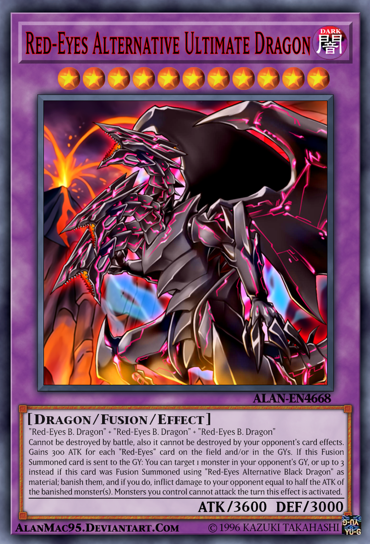 Red Eyes Alternative Ultimate Dragon Yu Gi Oh Fanon Wiki