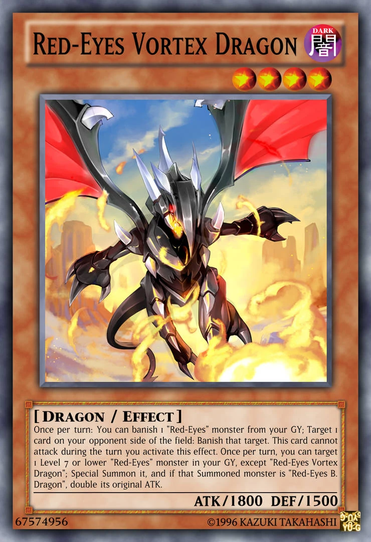 RedEyes Vortex Dragon YuGiOh! Fanon Wiki Fandom