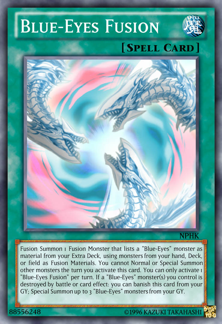 Blue-Eyes Fusion | Yu-Gi-Oh! Fanon Wiki | Fandom