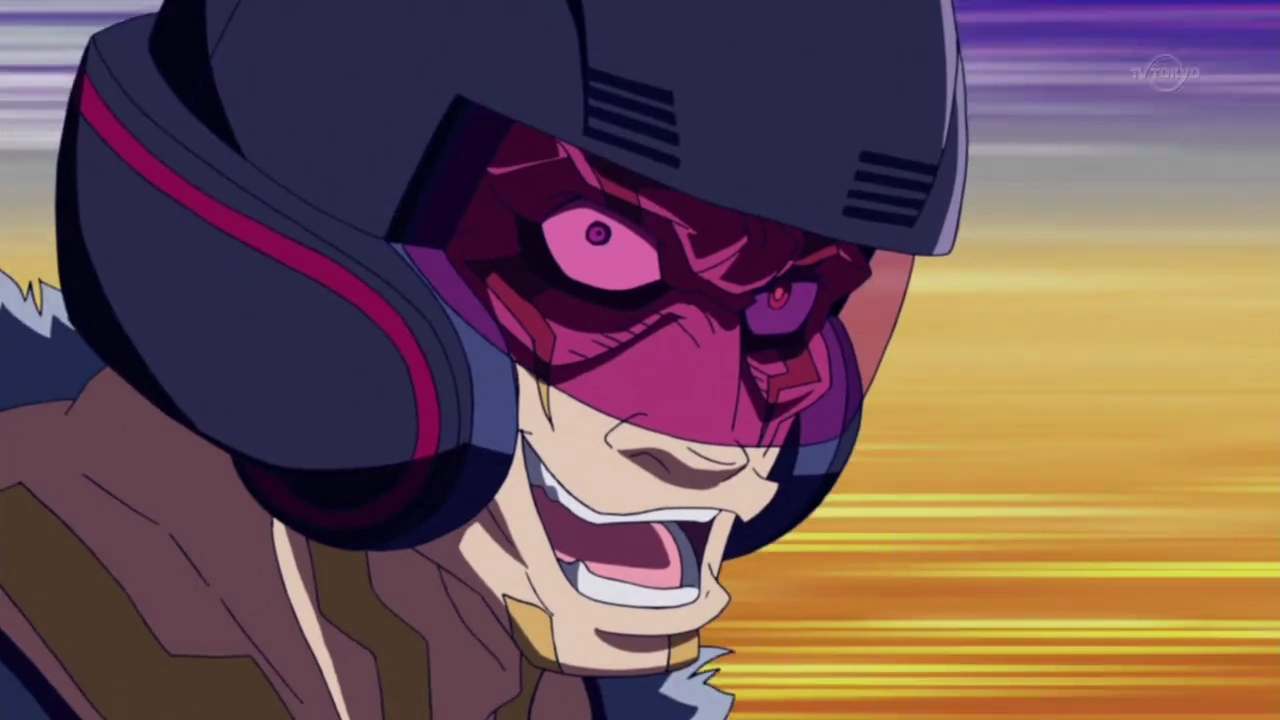 Image Arc V Sergey after breaking his limiter.png YuGiOh! ARCV