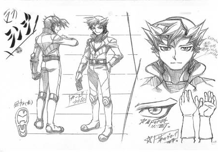 Image - Shinji Concept Art.png | Yu-Gi-Oh! ARC-V Wiki | FANDOM powered ...