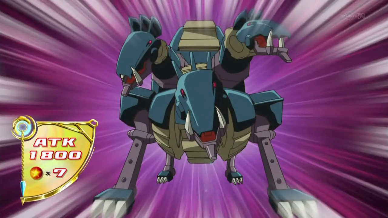Antique Gear Triple Bite Hound Dog YuGiOh! ARCV Wiki FANDOM