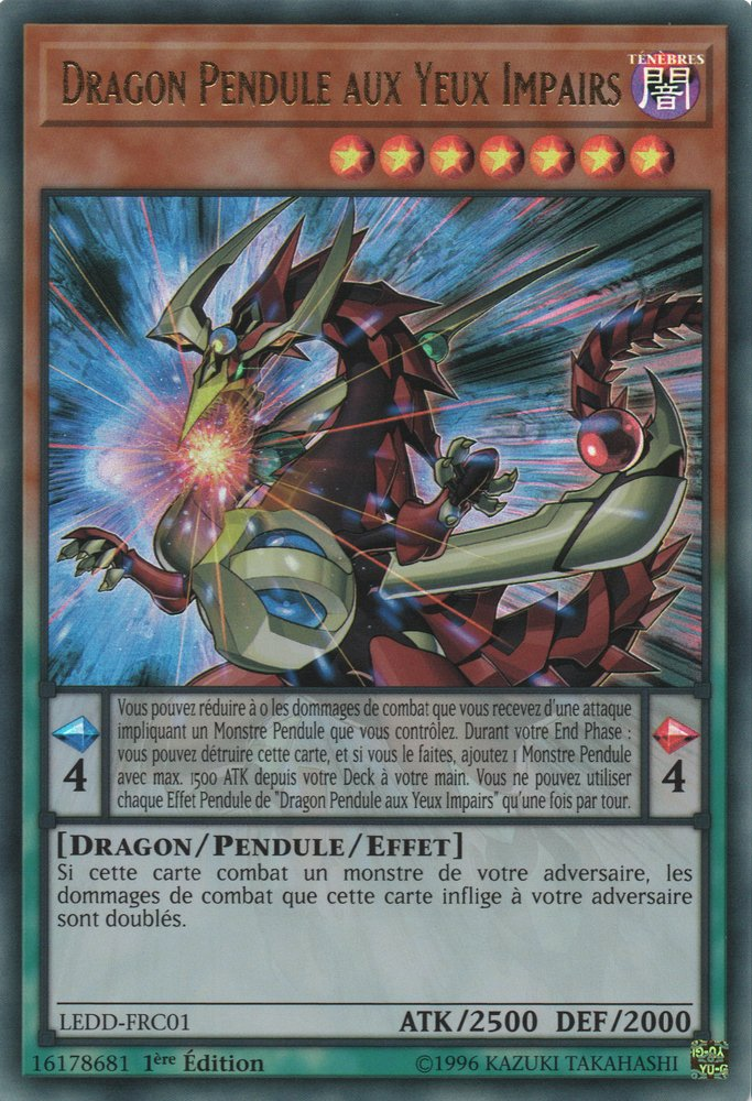 Dragon Pendule aux Yeux Impairs Wiki YuGiOh! FANDOM powered by Wikia