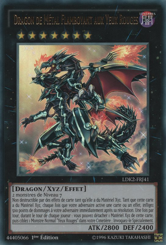 Dragon de Métal Flamboyant aux Yeux Rouges Wiki YuGiOh! FANDOM powered by Wikia
