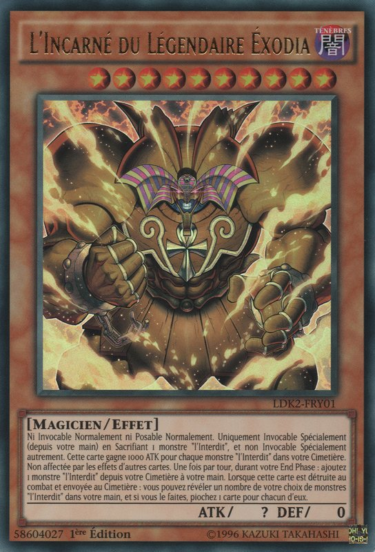 Carte Yu Gi Oh La Plus Puissante L'Incarné du Légendaire Éxodia | Wiki Yu-Gi-Oh! | FANDOM powered by Wikia