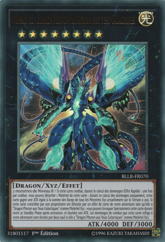 Numéro 62 Dragon Photon Primordial aux Yeux Galactiques Wiki YuGi