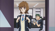Ep024 Aoi leaving the duel club