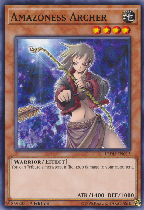 Amazoness Archer | Yu-Gi-Oh! | FANDOM powered by Wikia