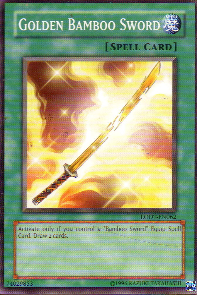 Card Gallerygolden Bamboo Sword Yu Gi Oh Fandom