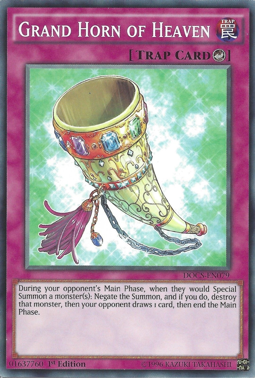 Card GalleryGrand Horn of Heaven YuGiOh! FANDOM powered by Wikia