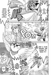Yuya uses magic tricks to get Action Cards