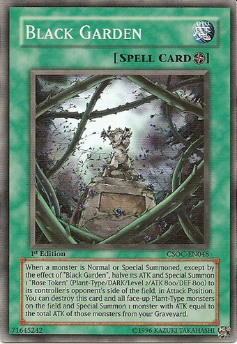 Card Errata Black Garden Yu Gi Oh Wiki Fandom