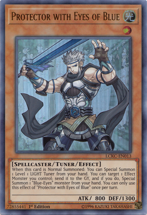 Protector with Eyes of Blue | Yu-Gi-Oh! Wiki | Fandom