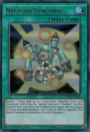 synchro necroid yugioh yu gi oh wikia