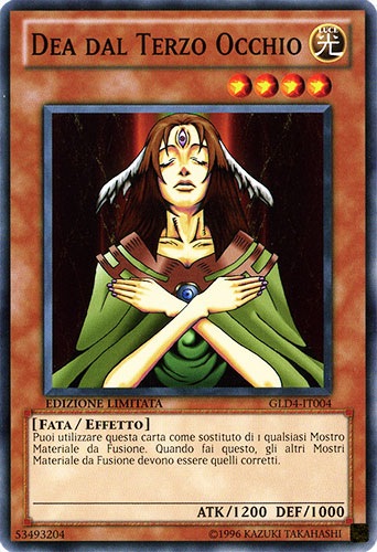 Carta-Dea dal Terzo Occhio