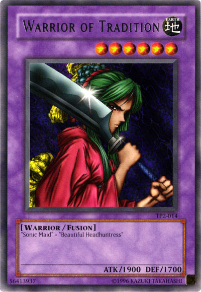 Warrior of Tradition  Yu-Gi-Oh!  FANDOM powered by Wikia