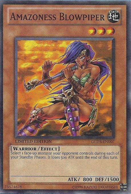 Amazoness Blowpiper | Yu-Gi-Oh! | FANDOM powered by Wikia