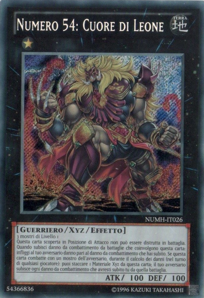 Card GalleryNumber 54 Lion Heart YuGiOh! Wiki Fandom