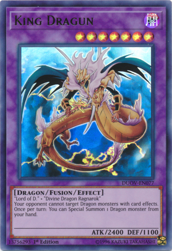 King Dragun Yu Gi Oh Wiki Fandom