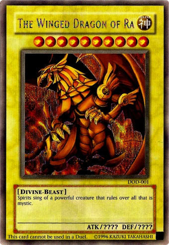 The Winged Dragon Of Ra Yu Gi Oh Review Pojo Com