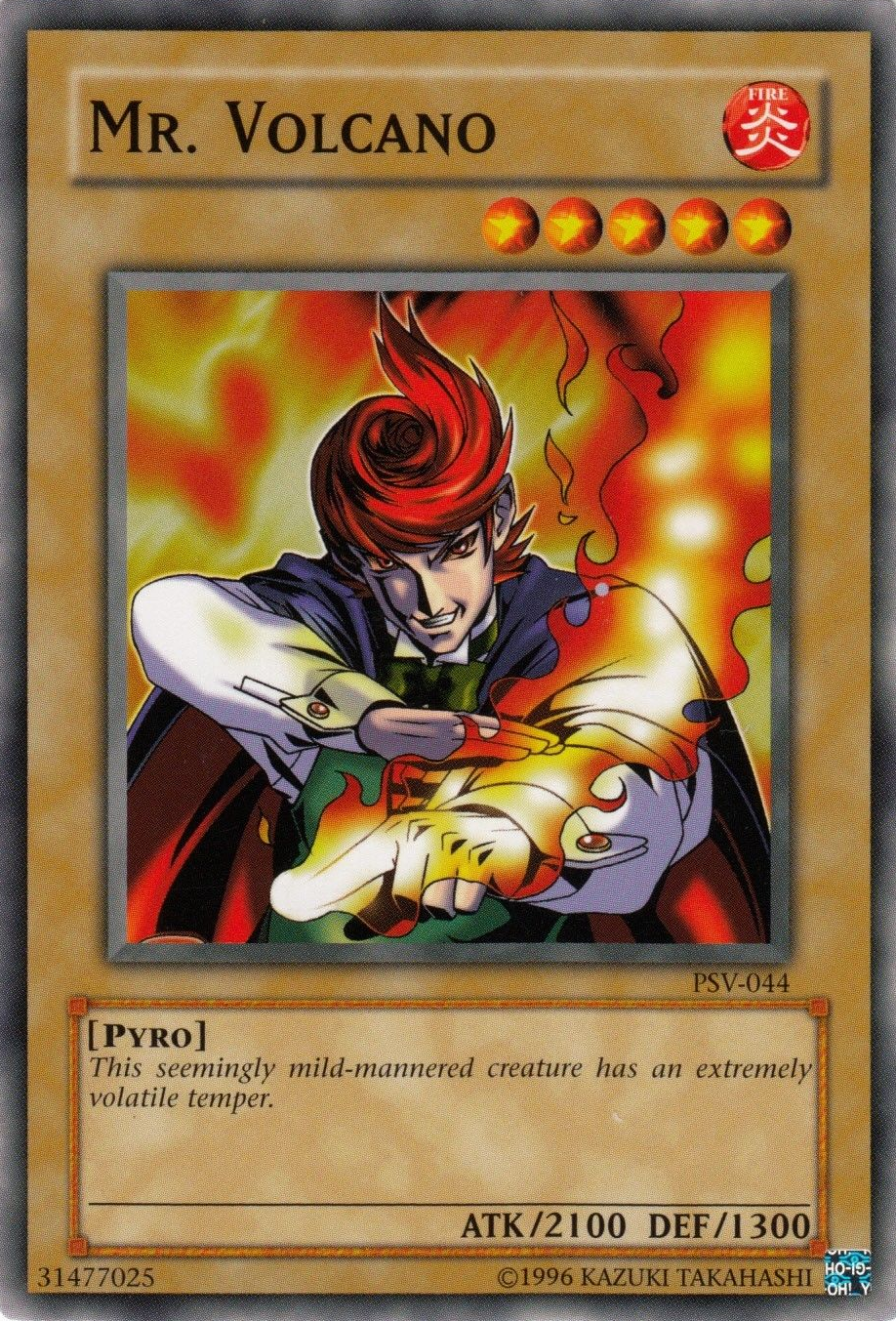 Mr. Volcano YuGiOh! FANDOM powered by Wikia