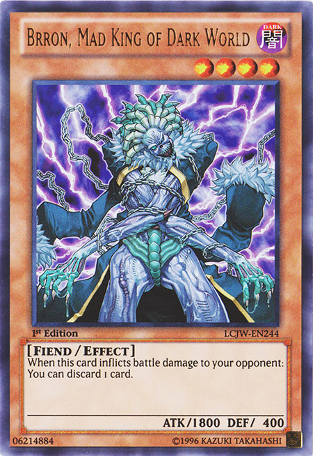 Brron Mad King Of Dark World Yu Gi Oh Wiki Fandom