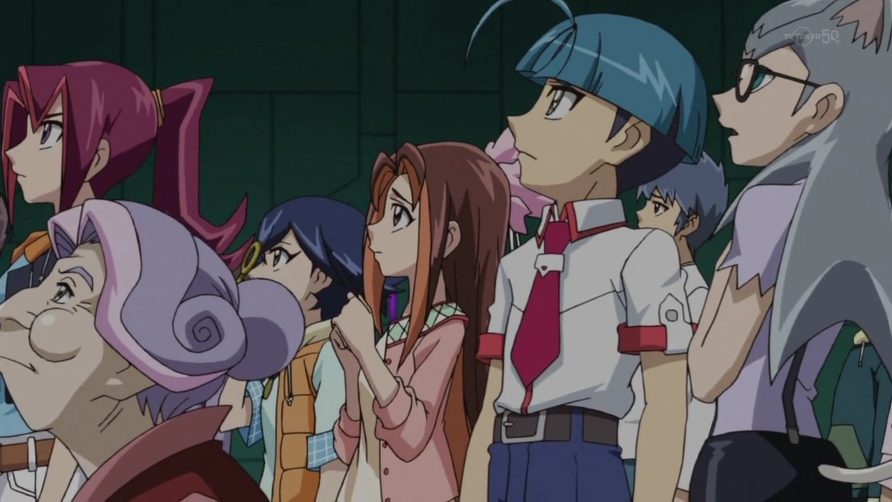 File Everyone in Heartland Tower basement.png YuGiOh! FANDOM