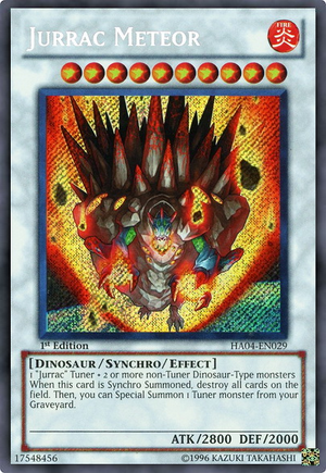 Jurrac Meteor | Yu-Gi-Oh! | FANDOM powered by Wikia