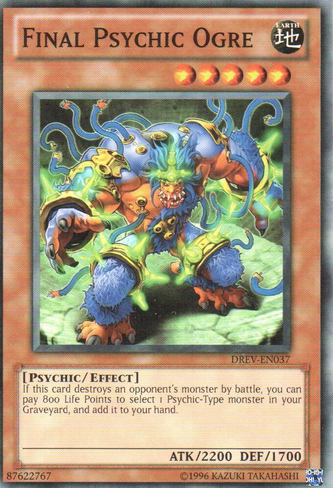 Card Gallery:Final Psychic Ogre | Yu-Gi-Oh! | FANDOM powered by Wikia