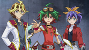 Arc V Silvio, Selena and Yuya