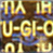Eye of Anubis Hologram-Gold