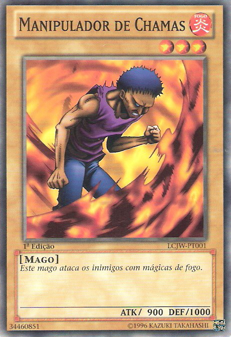 Resultado de imagem para YU - GI - OH" MANIPULADOR DE FOGO