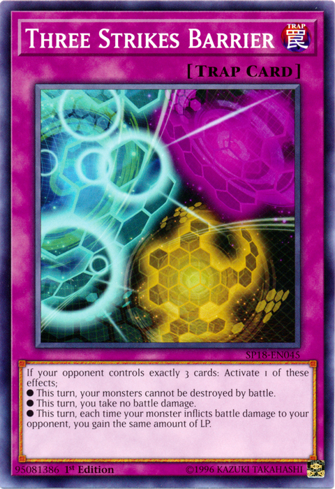 Three Strikes Barrier | Yu-Gi-Oh! Wiki | Fandom