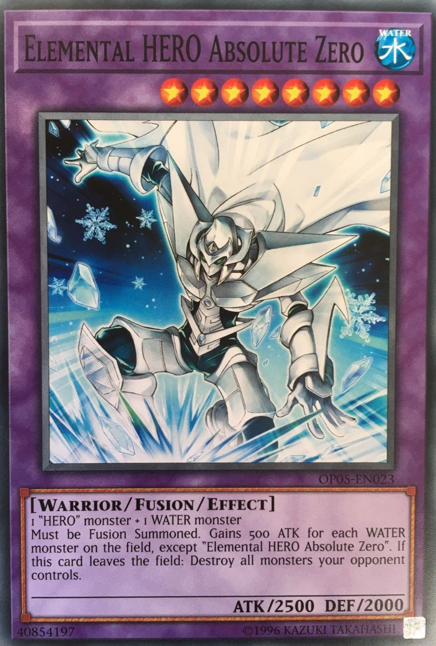 Elemental HERO Absolute Zero | Yu-Gi-Oh! | FANDOM powered by Wikia