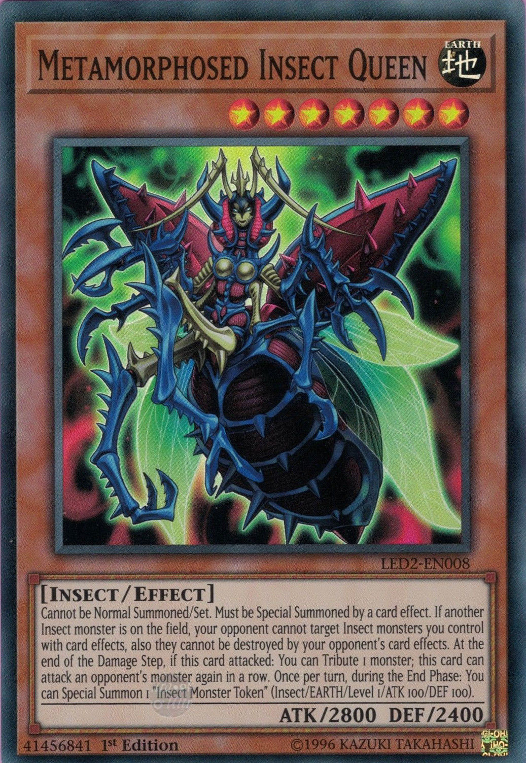 Metamorphosed Insect Queen Yu Gi Oh Wiki Fandom 0721