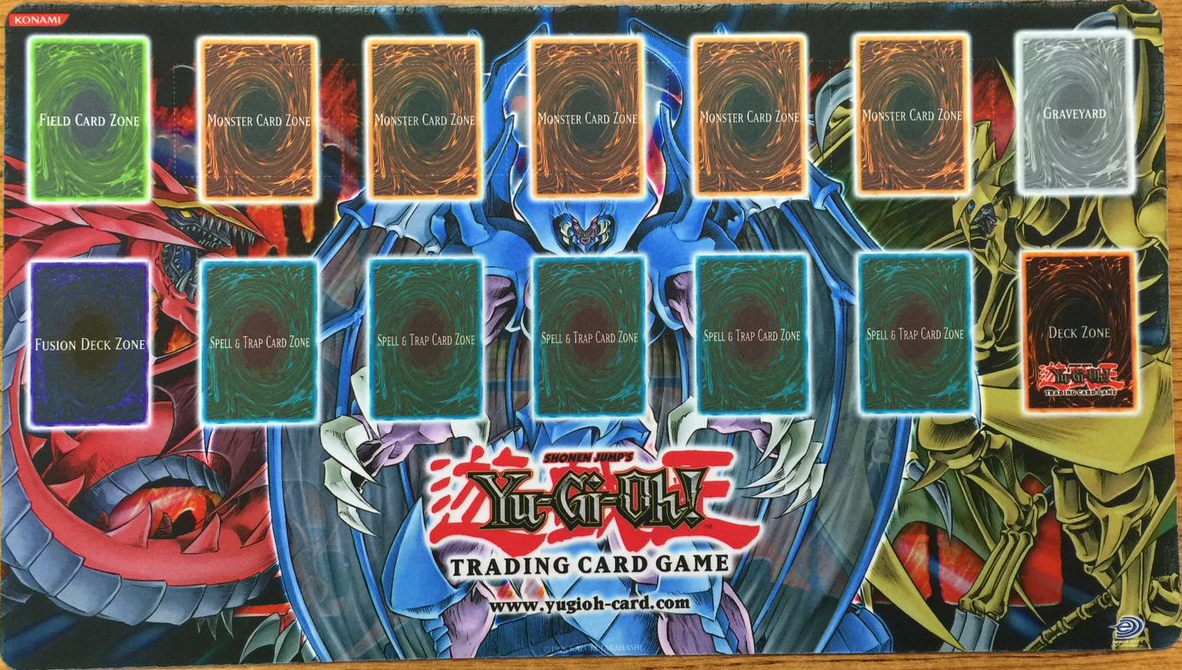 Yugioh New 2 Player Dual Play Mat LEGACY OF THE VALIANT 
