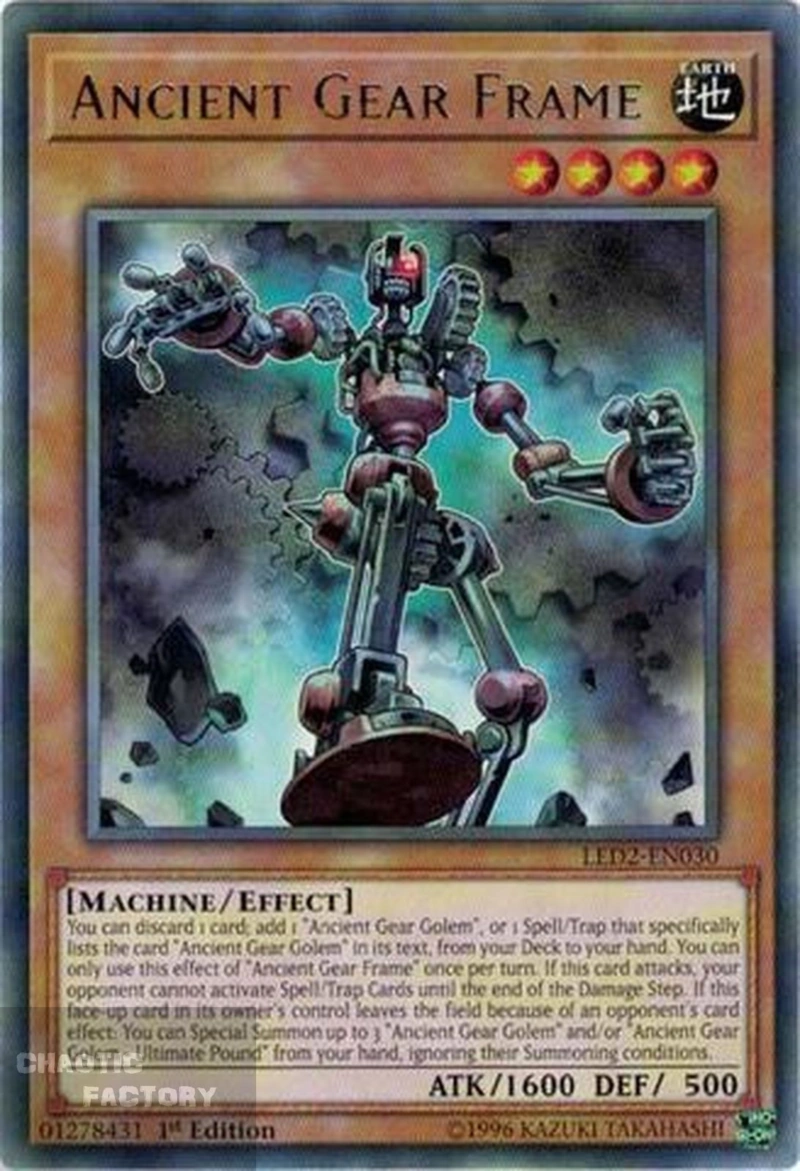 Ancient Gear Frame | Yu-Gi-Oh! Wiki | FANDOM powered by Wikia