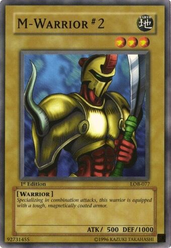 M Warrior 2 Yu Gi Oh Wiki Fandom