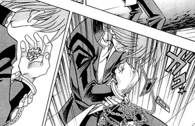 Jonouchi can't throw the piece