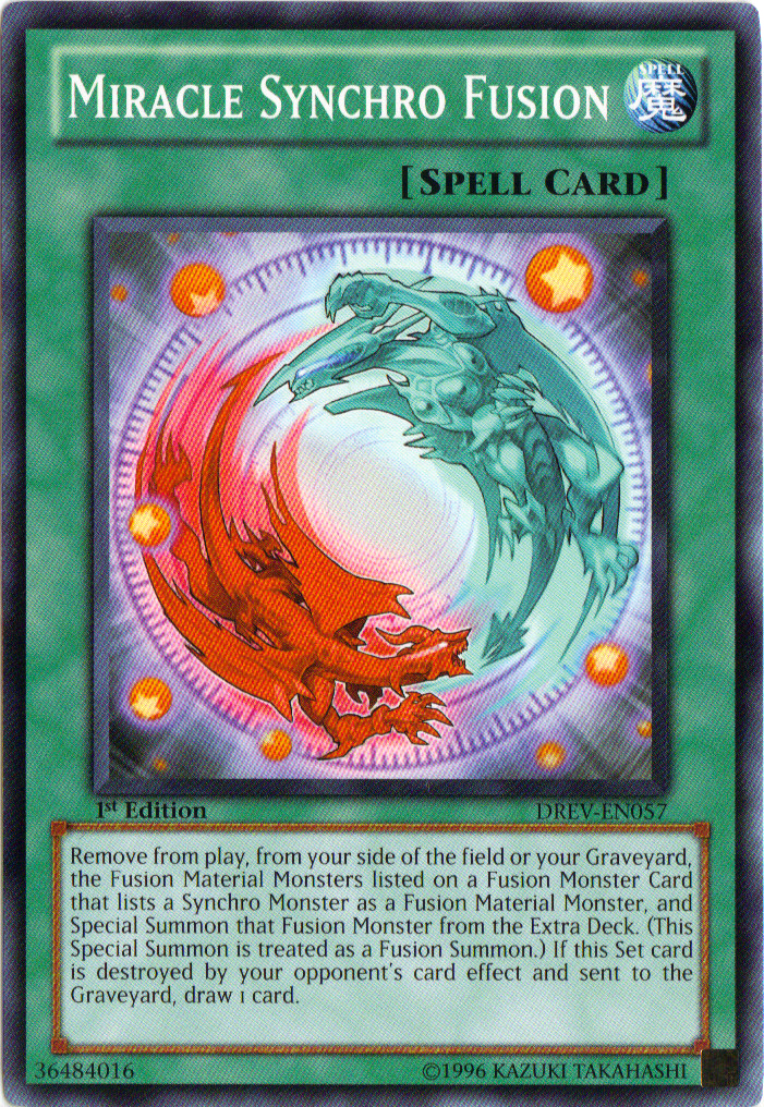 Miracle Synchro Fusion YuGiOh! FANDOM powered by Wikia