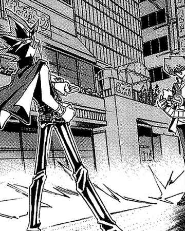 Dark Yugi And Katsuya Jonouchi S Duel Manga Yu Gi Oh Wiki
